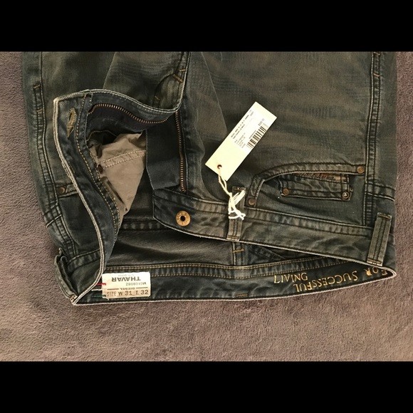 Diesel Jeans. Thavar slim/straight made in Italy. - Picture 7 of 8